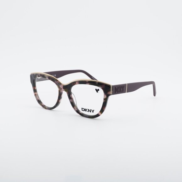 DKNY DK5064 265 Eyeglasses - Havana/Brown 54mm Cat Eye Frame main image 9